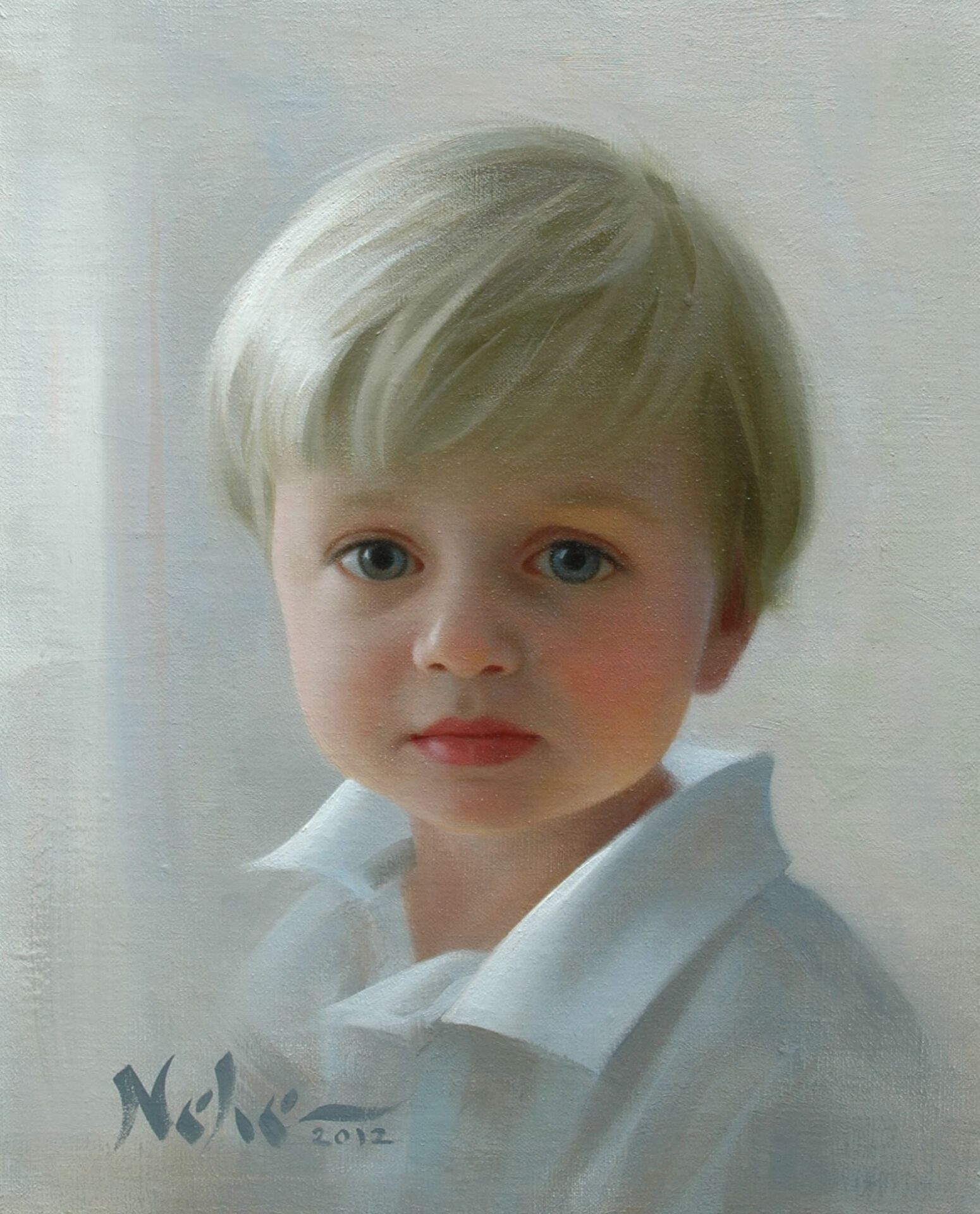 portrait of a little boy